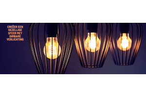 Zo creëer je een gezellige sfeer met dimbare verlichting