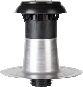Anjo Vent-Alu 3000 Dakontluchtingskap platdak kunststof ø145mm