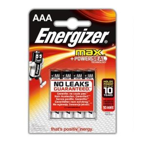 Energizer Max 1,5V batterij AAA/LR3 alkaline set 4 stuks