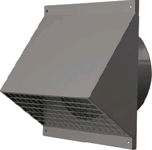 Ubbink WTW ventilatiekap staal ø150mm