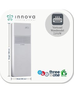 Innova Monoblock – 10 HP DC Inverter – 2,04-2,60 kW Verticaal
